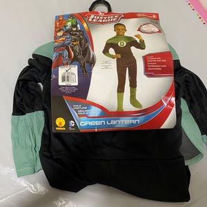 New Halloween costume green lantern size 5-7